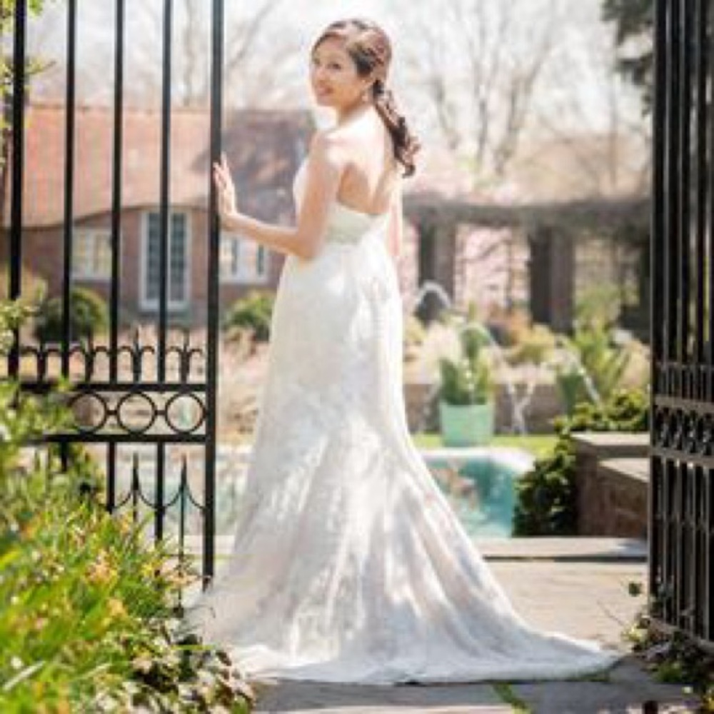 Jenny Yoo Morgan Wedding Dress, Size 6 - Picture 3 of 5
